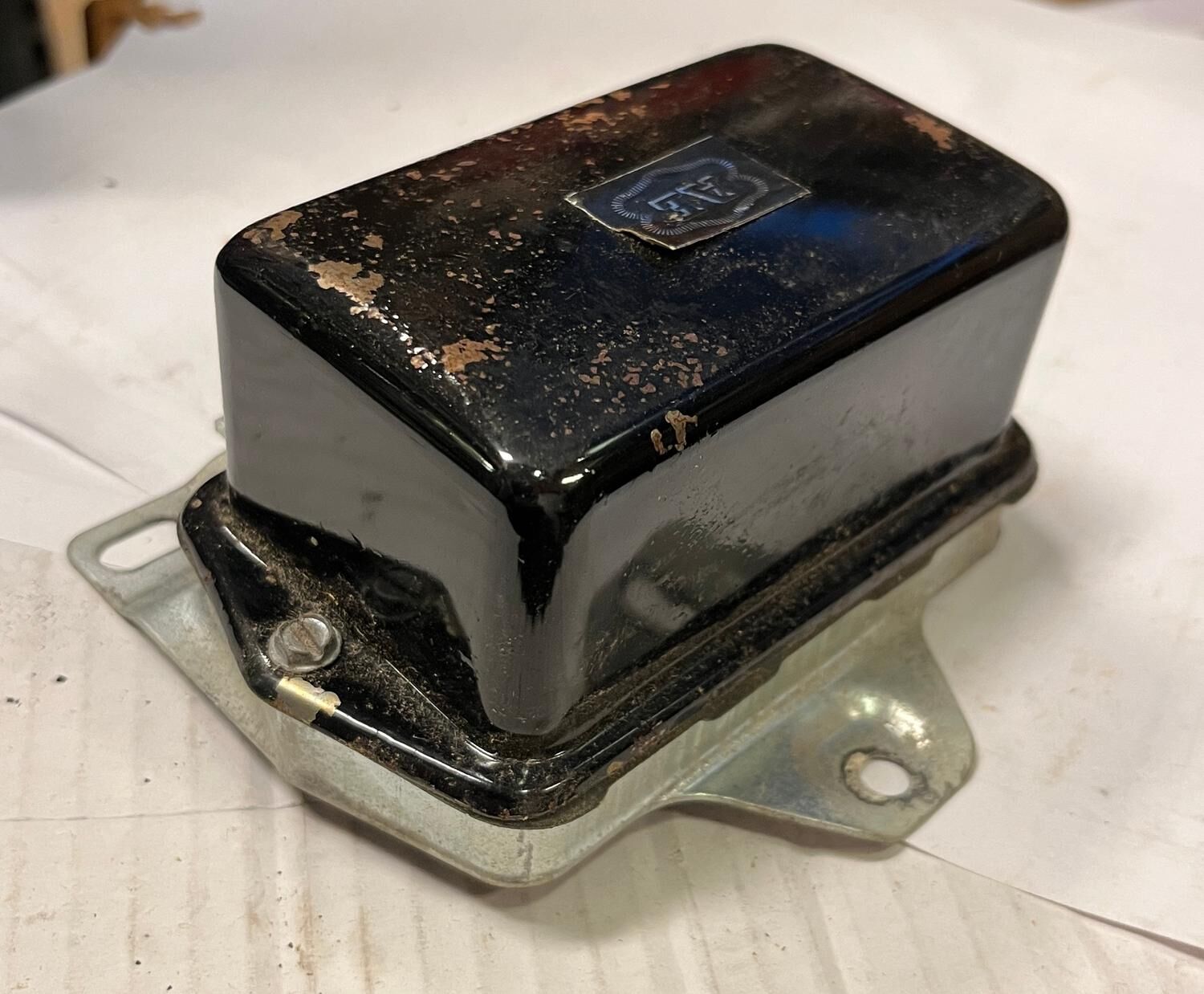 Laddningsrelä 12V neg,grd 30Amp Ford Edsel Lincoln Mercury 1956-64, Atlas F-47N - Bild 3