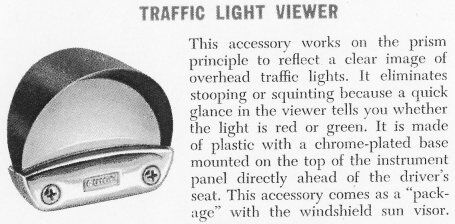 Traffic light Viewer "Guide" Pontiac Oldsmobile 36-58 + Div övr märken - Bild 4