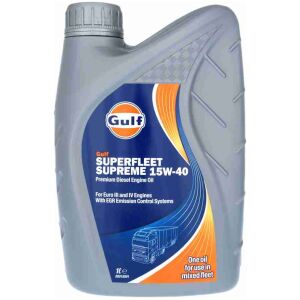 Motorolja 15W-40 Mineral 1 Liter Gulf Superfleet Supreme 154007