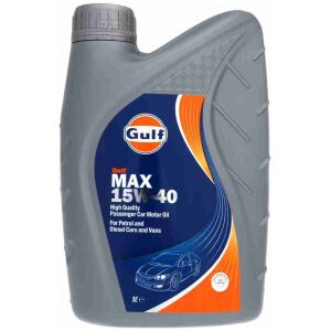 Motorolja 15W-40 Mineral 1 Liter Gulf MAX 115707