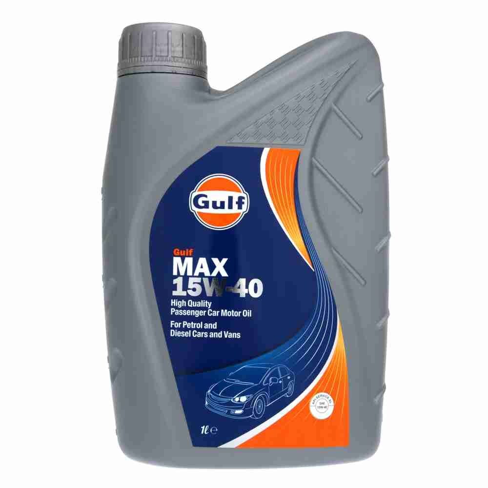 Motorolja 15W-40 Mineral 1 Liter Gulf MAX 115707