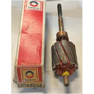 Torkarmotorarmatur Chevrolet Corvette 1968–82/Camaro 1982–83, Pontiac Grand Prix 1976–81, Oldsmobile Cutlass Ciera 1982–83 Delco 22048244 NOS