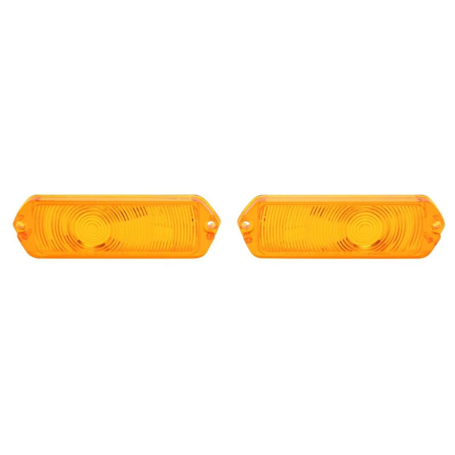 Blinkersglas fram orange par Chevrolet Bel Air/Biscayne/Impala 1963 KNS Accessories KC1905