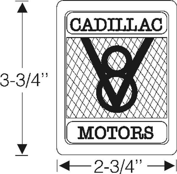 Motorfäste 1927-40 2dr 4dr cab sedan Cadillac - Bild 2