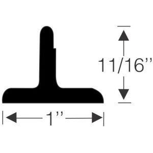 Side Roof Rail Weatherstrip 1930-33 2dr 4dr cab sedan Buick Cadillac Chevrolet Oldsmobile Pontiac