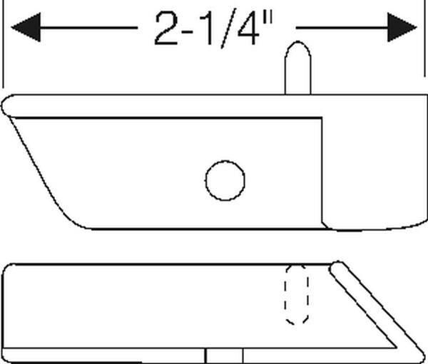 Roof Rail Filler 1952 2dr ht Chevrolet Pontiac - Bild 2