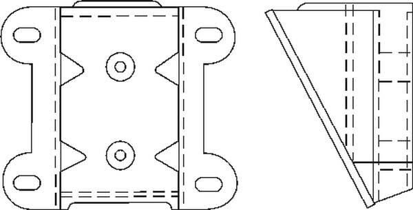 Engine Mount Service – Revulcanization Only 1937-38 4dr cab sedan Buick - Bild 2