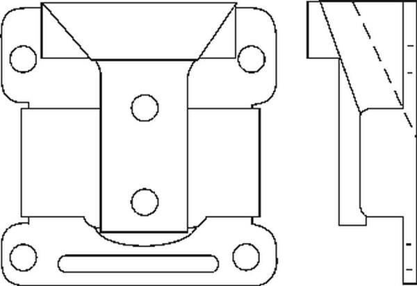 Engine Mount Service – Revulcanization Only 1935-36 2dr 4dr cab sedan Buick - Bild 2