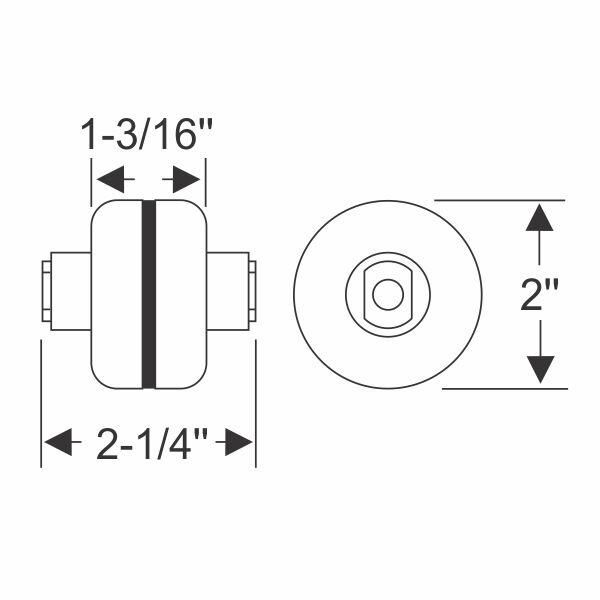 Engine Side Support Mounts 1933-34 2dr 4dr cab sedan Chevrolet - Bild 4