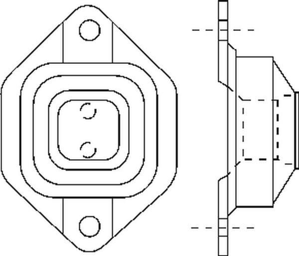 Transmission Mount Service – Revulcanization Only 1964-65 2dr 4dr ht cab sedan Cadillac - Bild 2