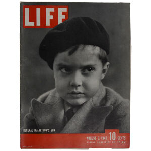 Life Magazine nr 3 Augusti 1942, Veronica Lake, Ann Sheridan, Rita Hayworth, mm
