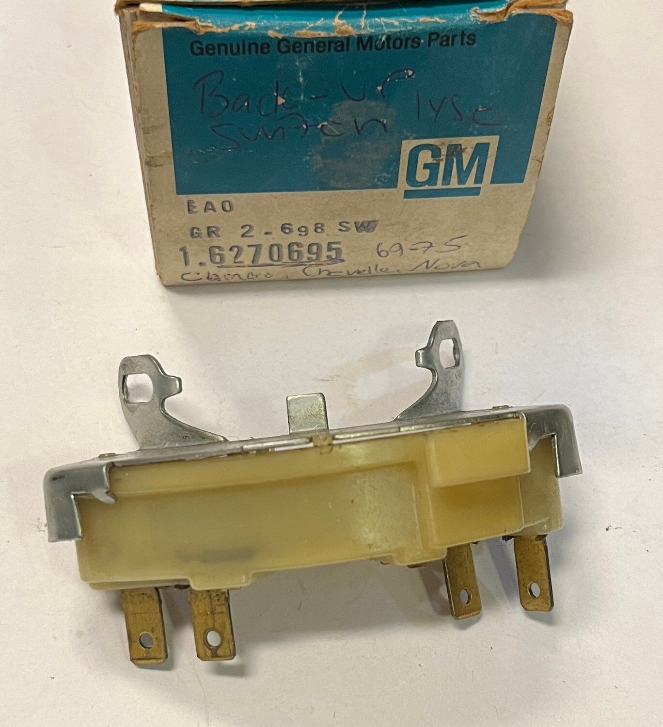 Backljuskontakt 1969-75 Buick Olds Pontiac Chev , GM 6270695 NOS - Bild 2