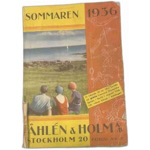 Postorderkatalog Sommaren 1936 Åhlén & Holm AB Stockholm katalog nr 11 OS i Berlin WWII 332 sidor