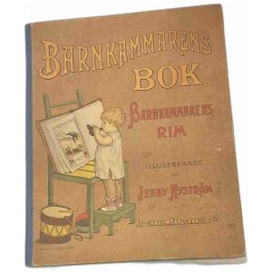 Barnkammarens bok Barnkammarens rim 1915 Fahlcrantz Jenny Nyström 20 sidor