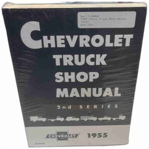 Verkstadshandbok Chevrolet truck shop manual 1955 2nd series  590 sidor