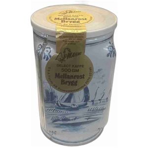 50 år gammal oöppnad kaffeburk Wahns select kaffe utgått 1975-02-02