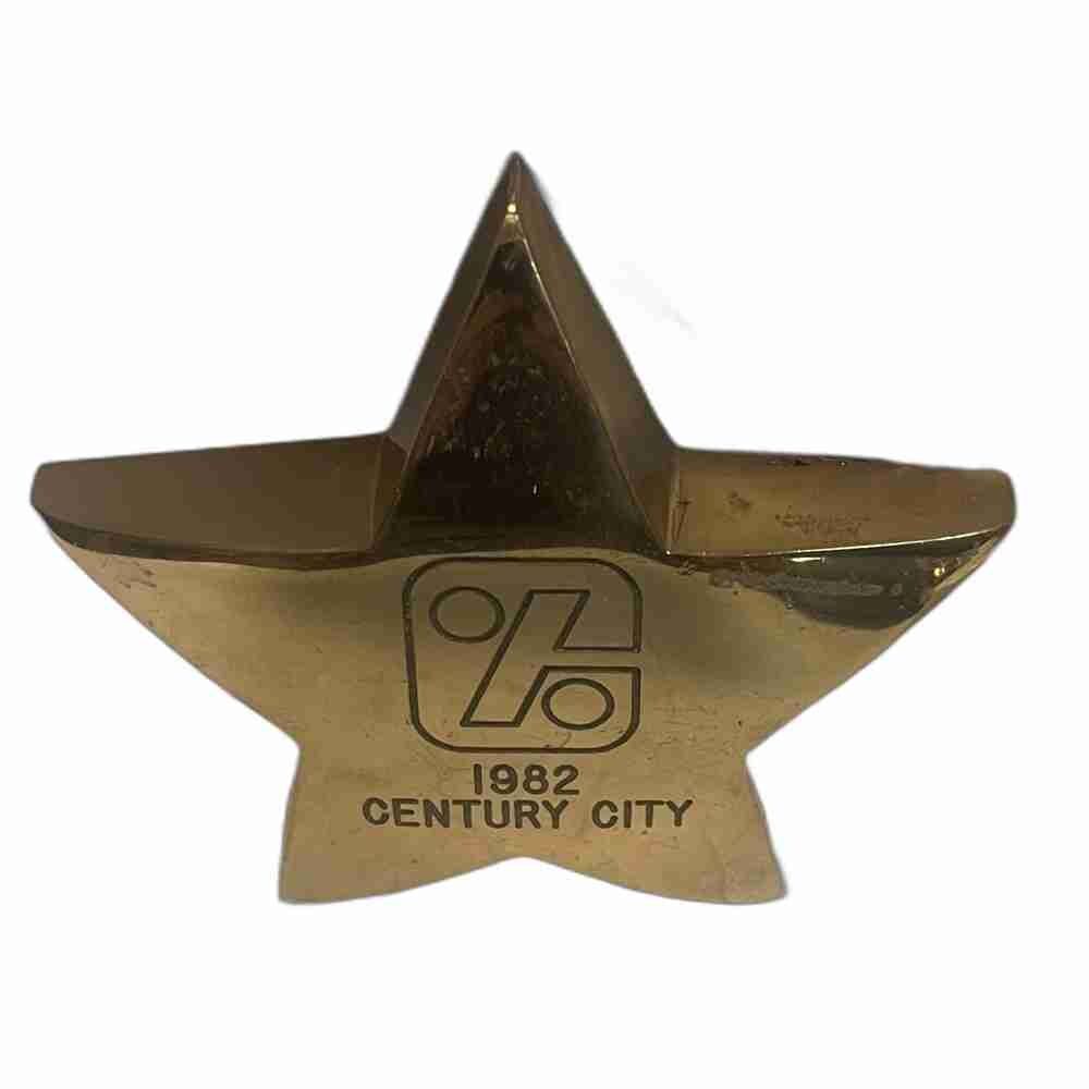 Brevpress Guldstjärna 1982 Century City Californien USA 10x10cm