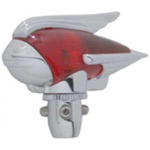 Art Deco Zeppelin Ornament ,red  Antenn topper ,  Flaggstång mm