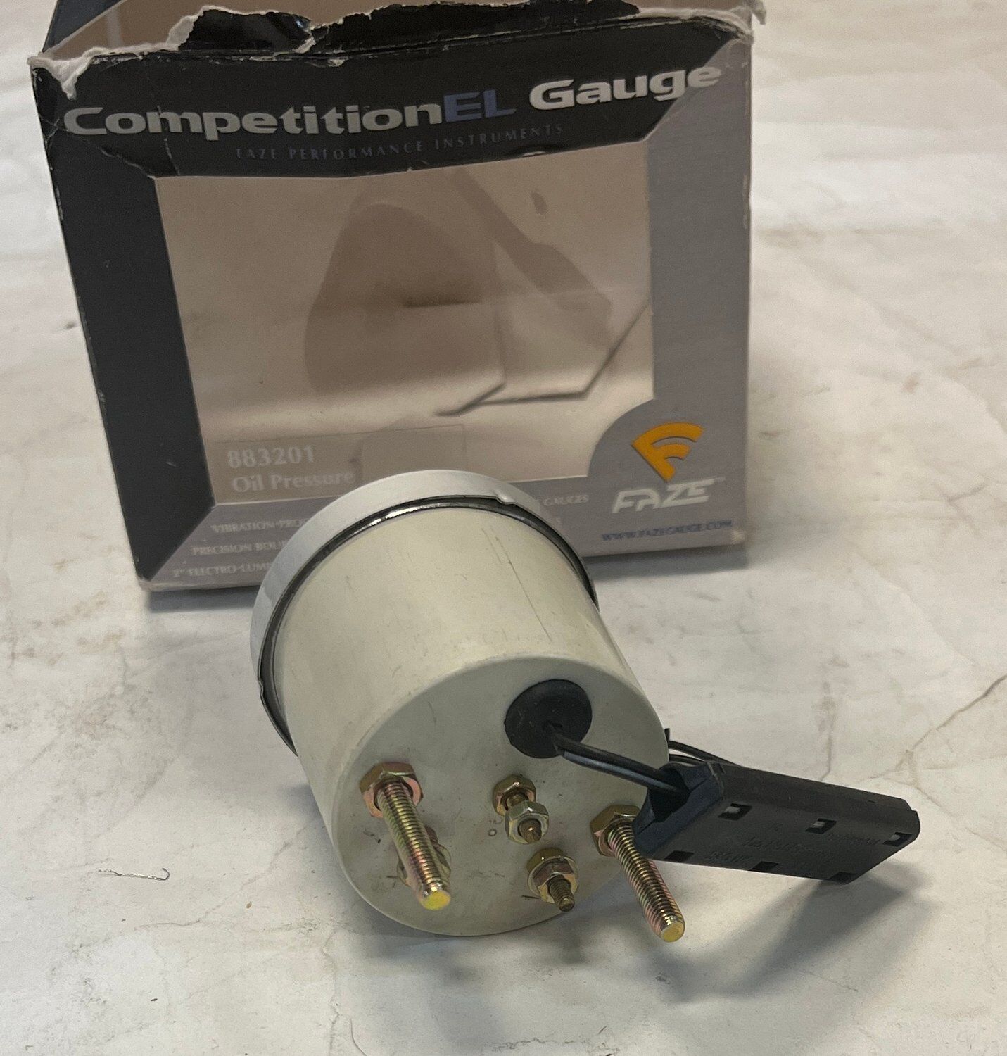 Oljetrycksmätare elektrisk 2 1/16" 52mm 0-100PSI , Faze 883201 - Bild 2