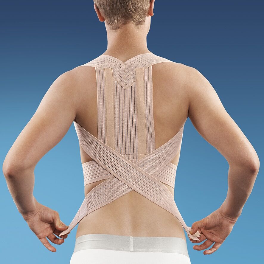 Hållningsbandage för axlar bröst & rygg storlek Medium 83-91 cm Mediroyal - Bild 2