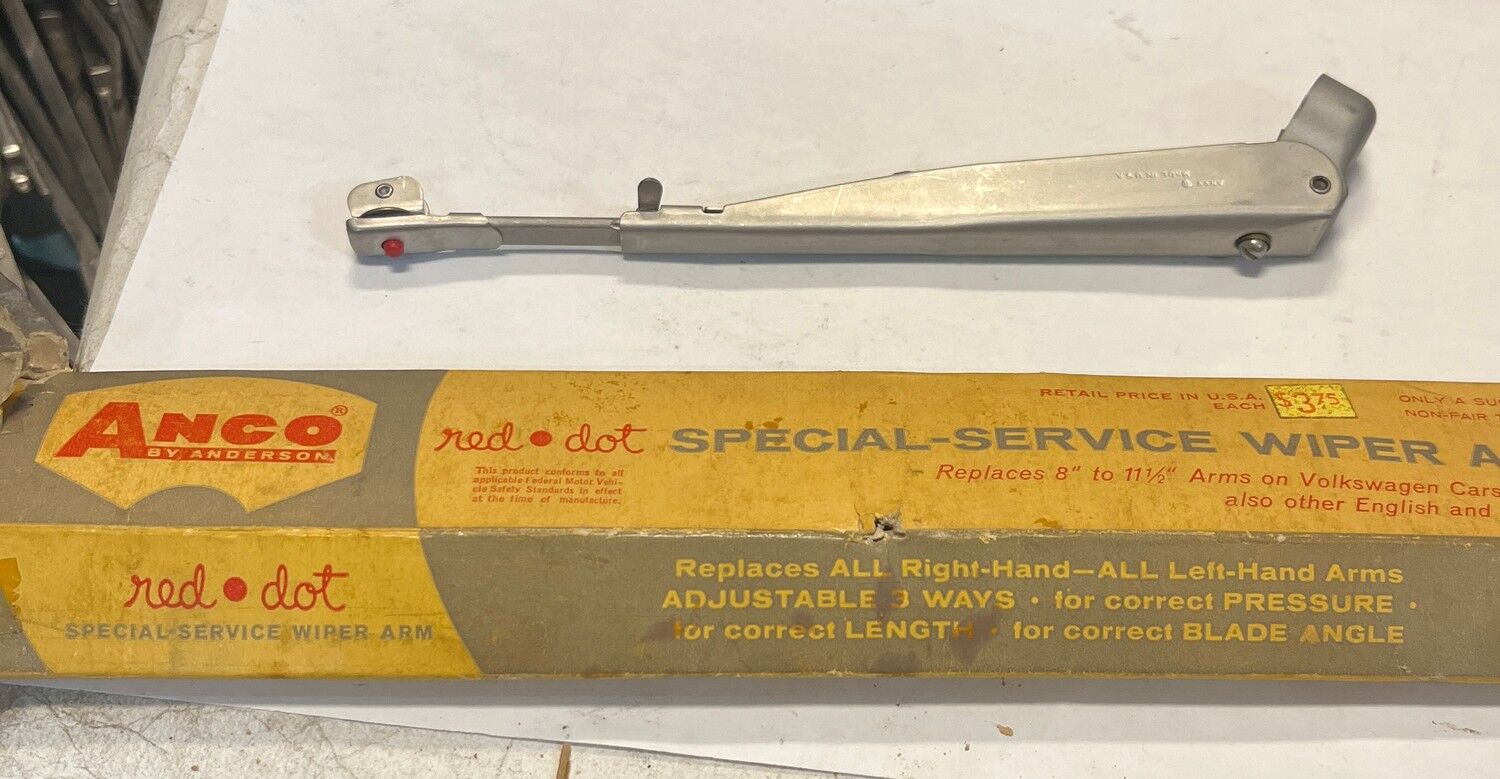 Torkararm Anco "Red Dot" – Justerbar 8″–11,5″ (NOS) 🏁 - Bild 2