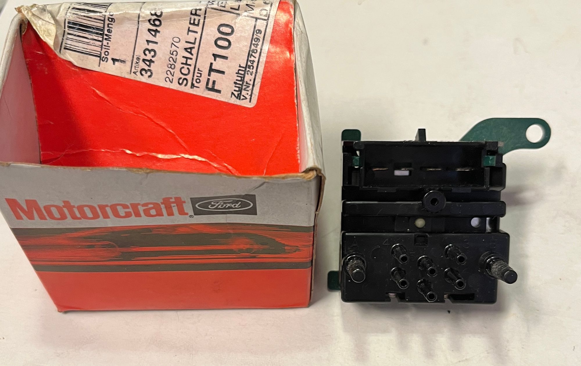 Fläktrelä Ford E150-E550 1997-2026 , Motorcraft 3431468 NOS - Bild 2