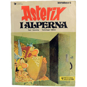 Asterix i Alperna, album  nr 16, 1975 Skick: VG