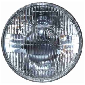 Sealed Beam 7 tum 12V 60W/50W Hel/Halv Ljus passar bilar 1958-1996