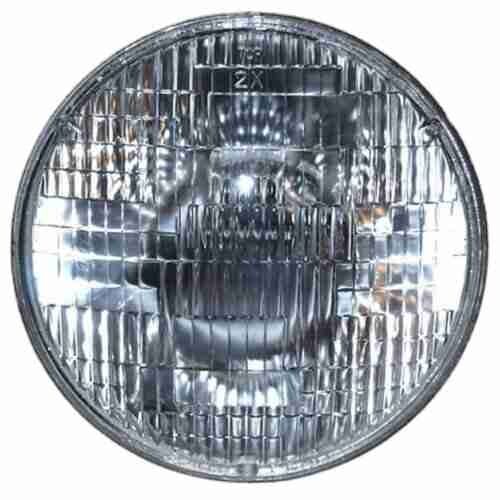 Sealed Beam 7 tum 12V 60W/50W Hel/Halv Ljus passar bilar 1958-1996