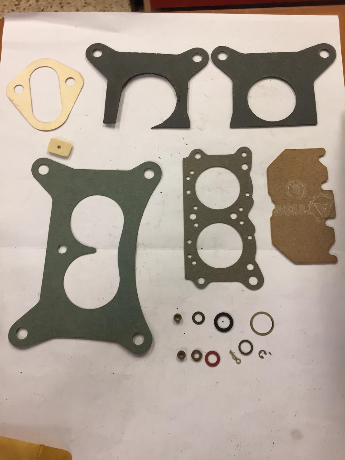 Rep.sats HOLLEY förgasare 2300 USA FORD 60-69 CARTER ZIP-KIT 902-855A