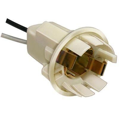 Klassisk Lampsockel 2-polig – USA & Universal (NOS)