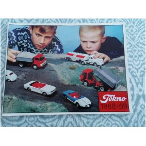 Tekno 1968-69 katalog / Brochyr