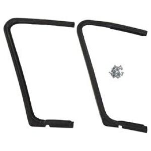 Front Door Vent Window Weatherstrips 1957-58 4dr ht sedan Buick Cadillac