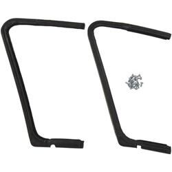 Front Door Vent Window Weatherstrips 1957-58 4dr ht sedan Buick Cadillac