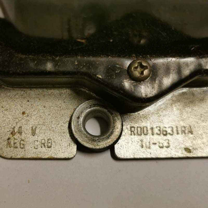 BORG WARNER ELEKTRONISKT LADDNINGSRELÄ 14V NEG GRD Passar Ford - Bild 2