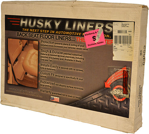 Skyddsmattor bak Ljusbruna (tan) 2004-2012 – GM Extended Cab Husky Liners 62503