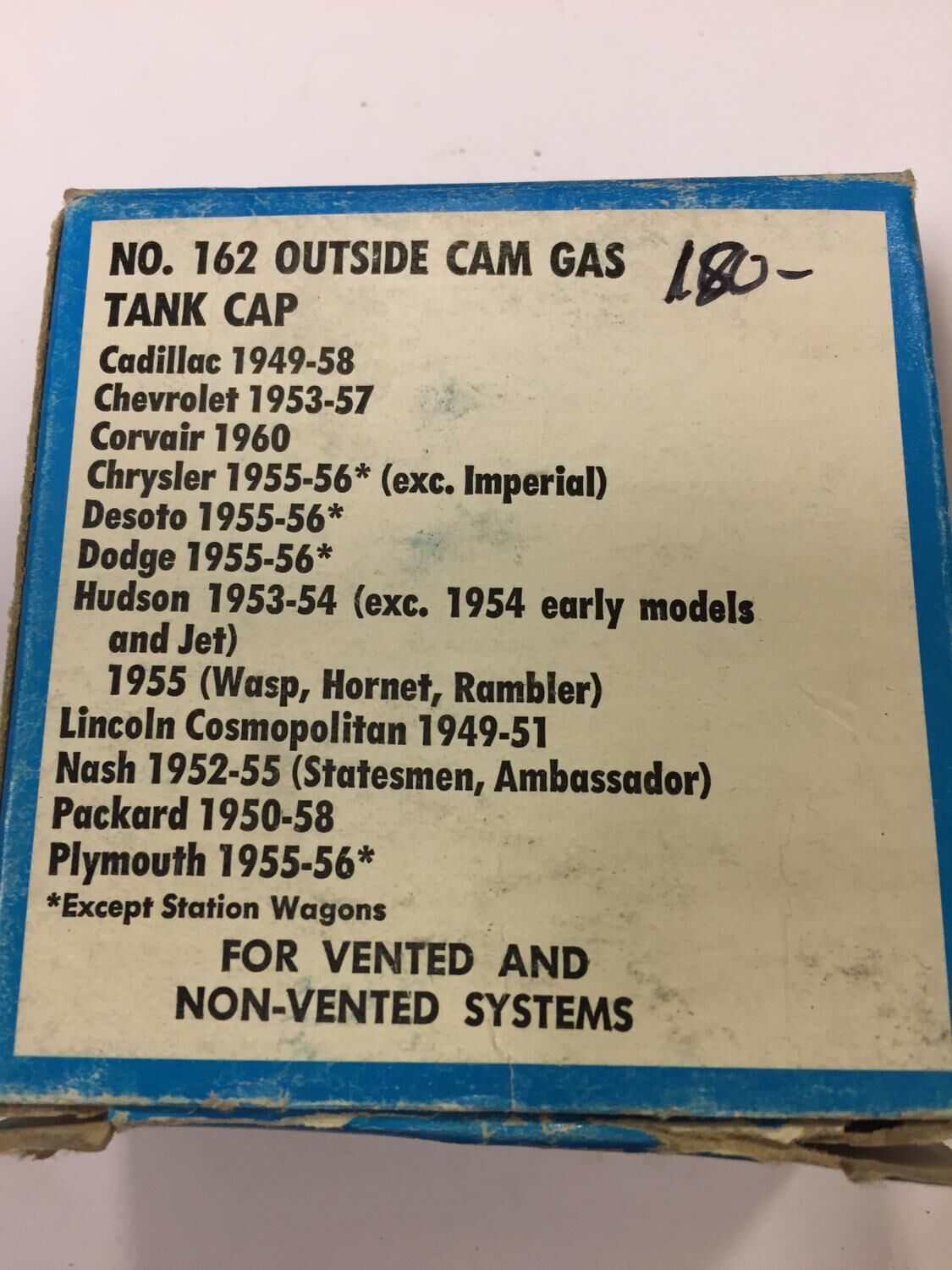 TANKLOCK GM MOPAR LINCOLN 1949-60 mfl SEAL-TITE 162 - Bild 3