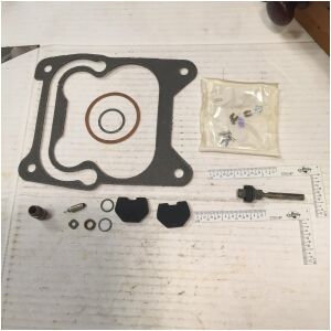 Reparationssats Rochester Quadrajet (4-port) 4MV / 4MC – Hygrade 381A – NOS