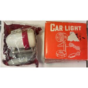 service Lampa 6V  till gammelbilen med magnetfäste  50-60 tal ny