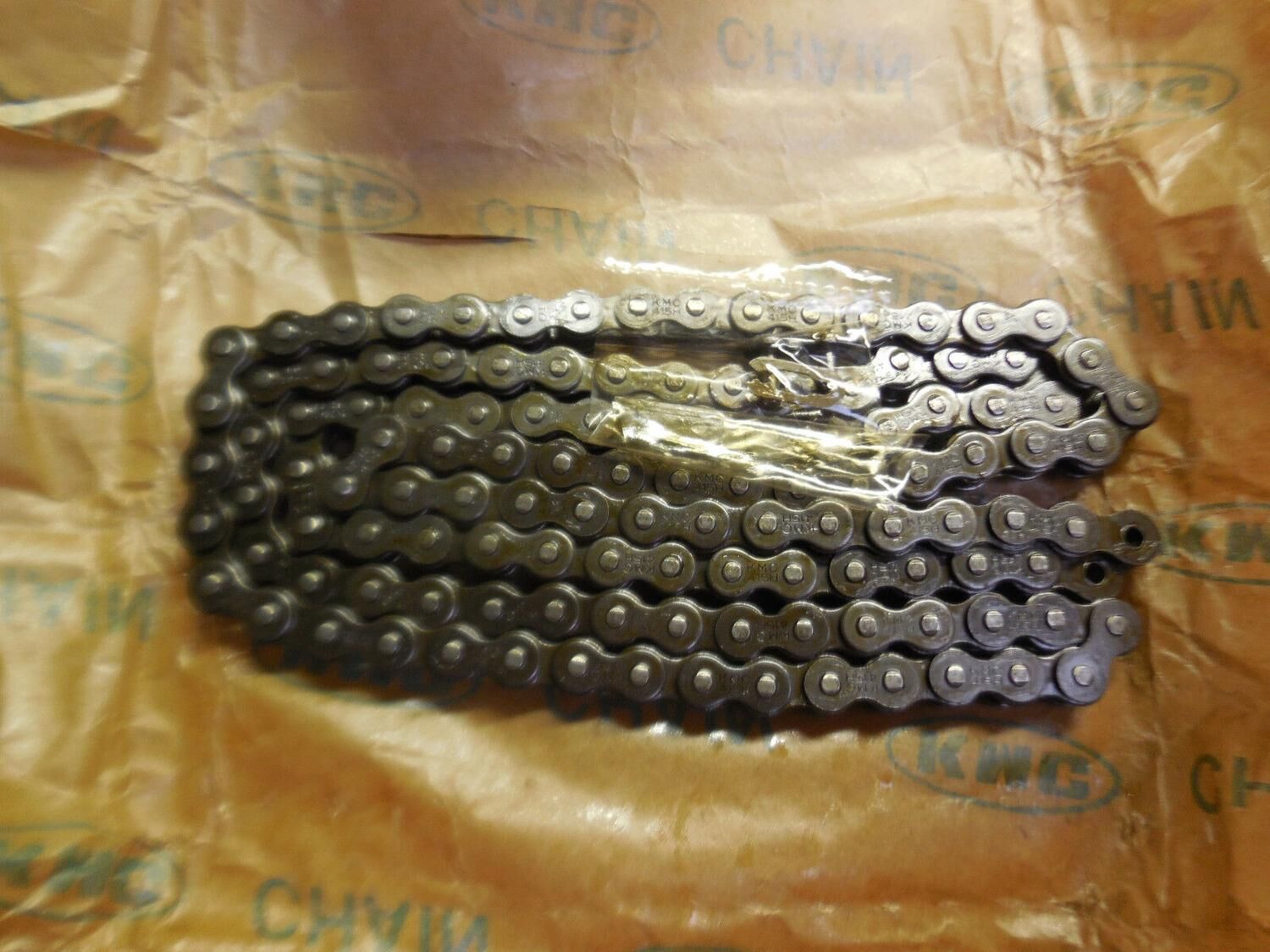 MOTORCYKEL MOPED KEDJA 1/2" x 3/16", 415H, 122L MC KMC 415H ISO 9001