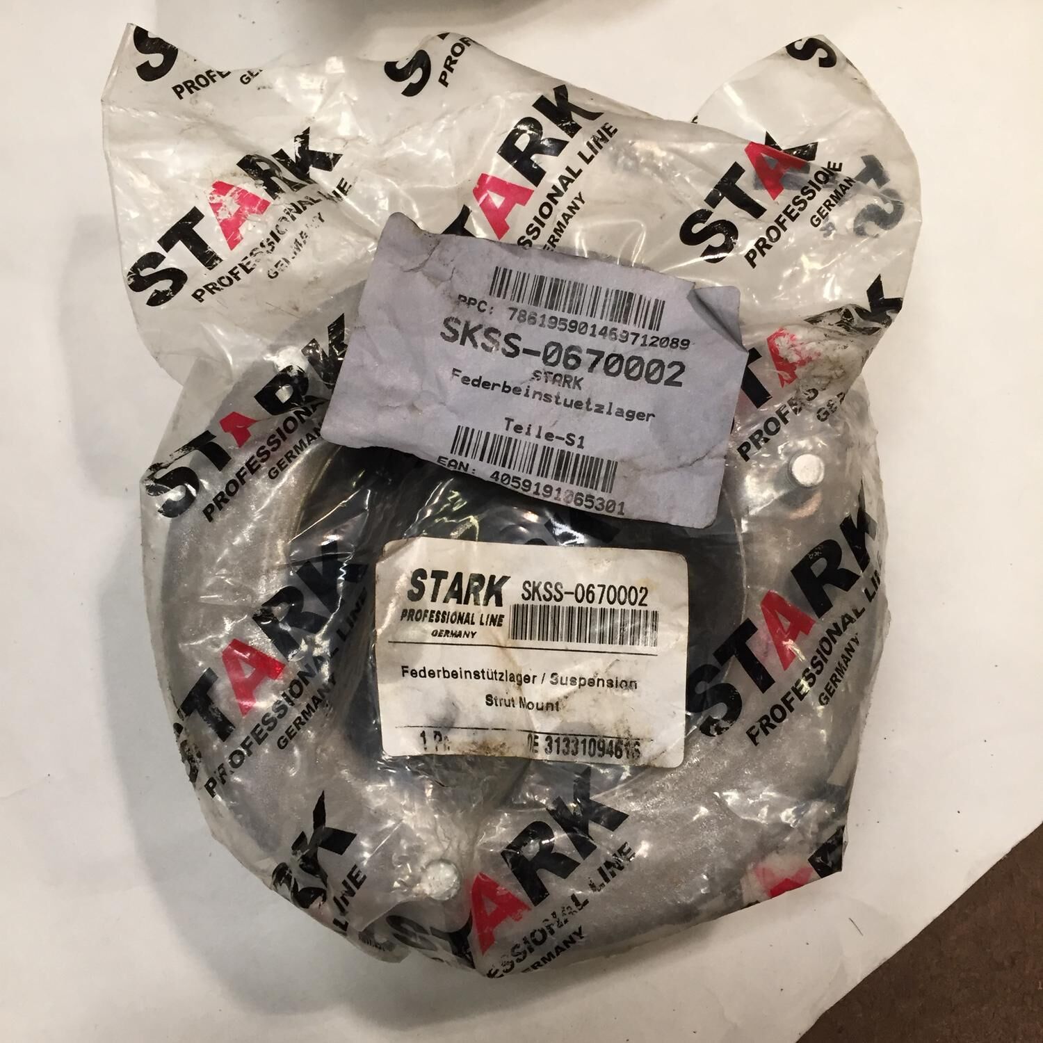 Fjäderbens-stödlager BMW X3, 3+5 SERIEN 1995-2011, STARK SKSS-0670002