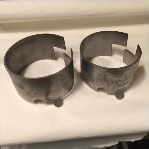 NOS Runda Avgaspackningar (1 par): Ford 523011 / BK 3