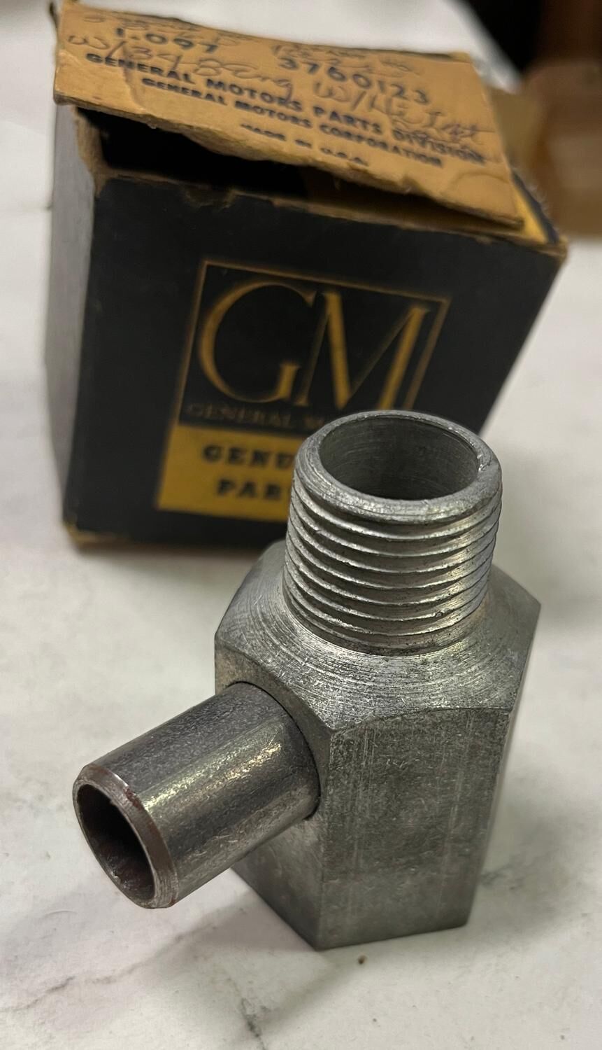 By-pass termostat Chevrolet V8 348-427cui 1958-68, GM gr1.097 3760123 NOS