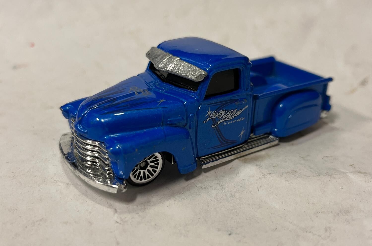 Chevrolet La Troca Hot Rod 3100 Stepside Pickup Lowrider 1950 , Hot Wheels 1/64