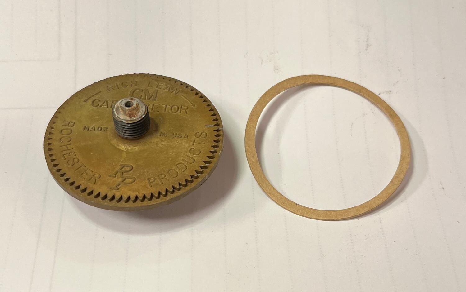 FJÄDER OCH LOCK CHOKE Oldsmobile 1959 , Delco Rochest 7015596