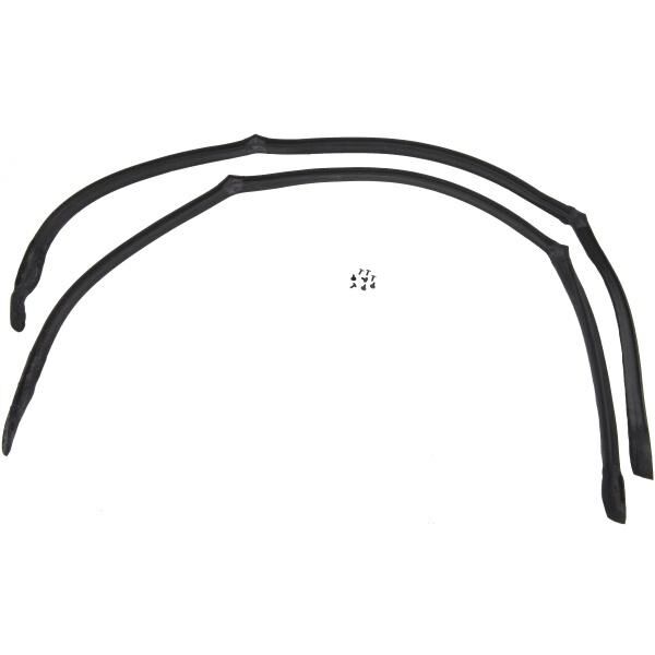 Roof Rail GummilistGummilist 1974-78 2dr ht Cadillac Chevrolet Buick Oldsmobile Pontiac