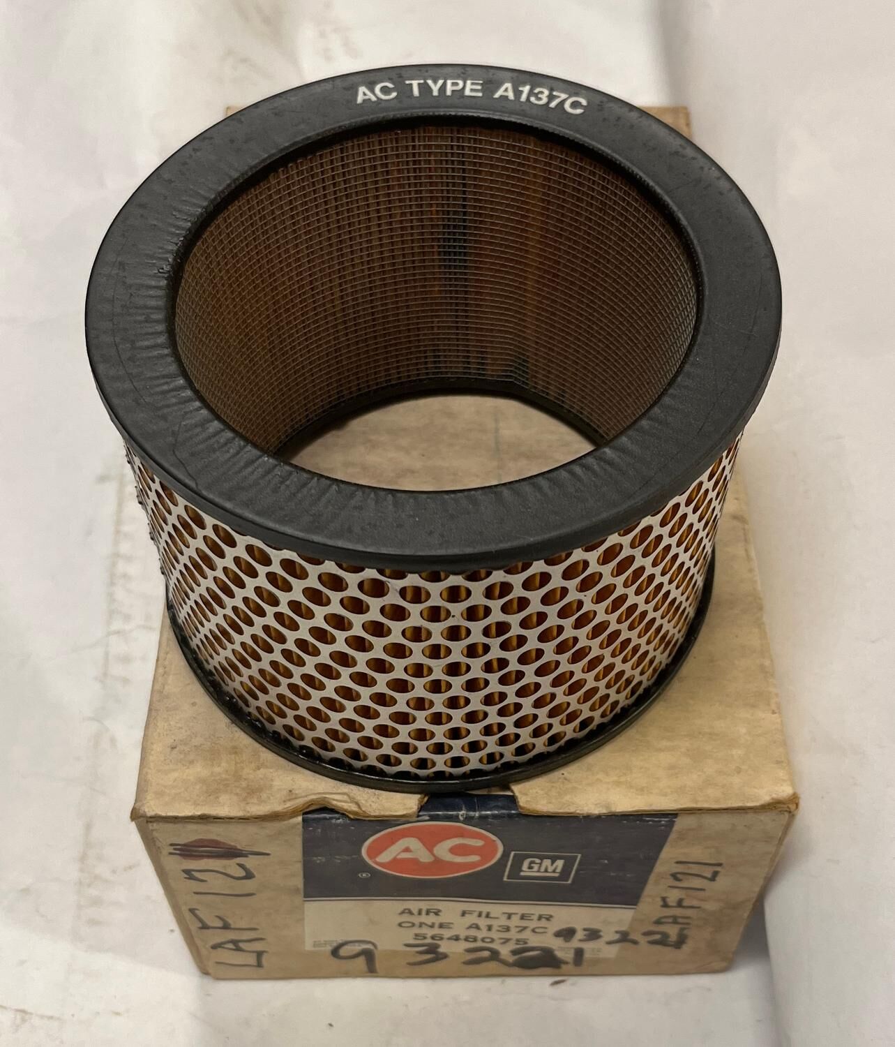 LUFTFILTER 154x116x98, AC Delco GM A137C , 5648075 - Bild 2
