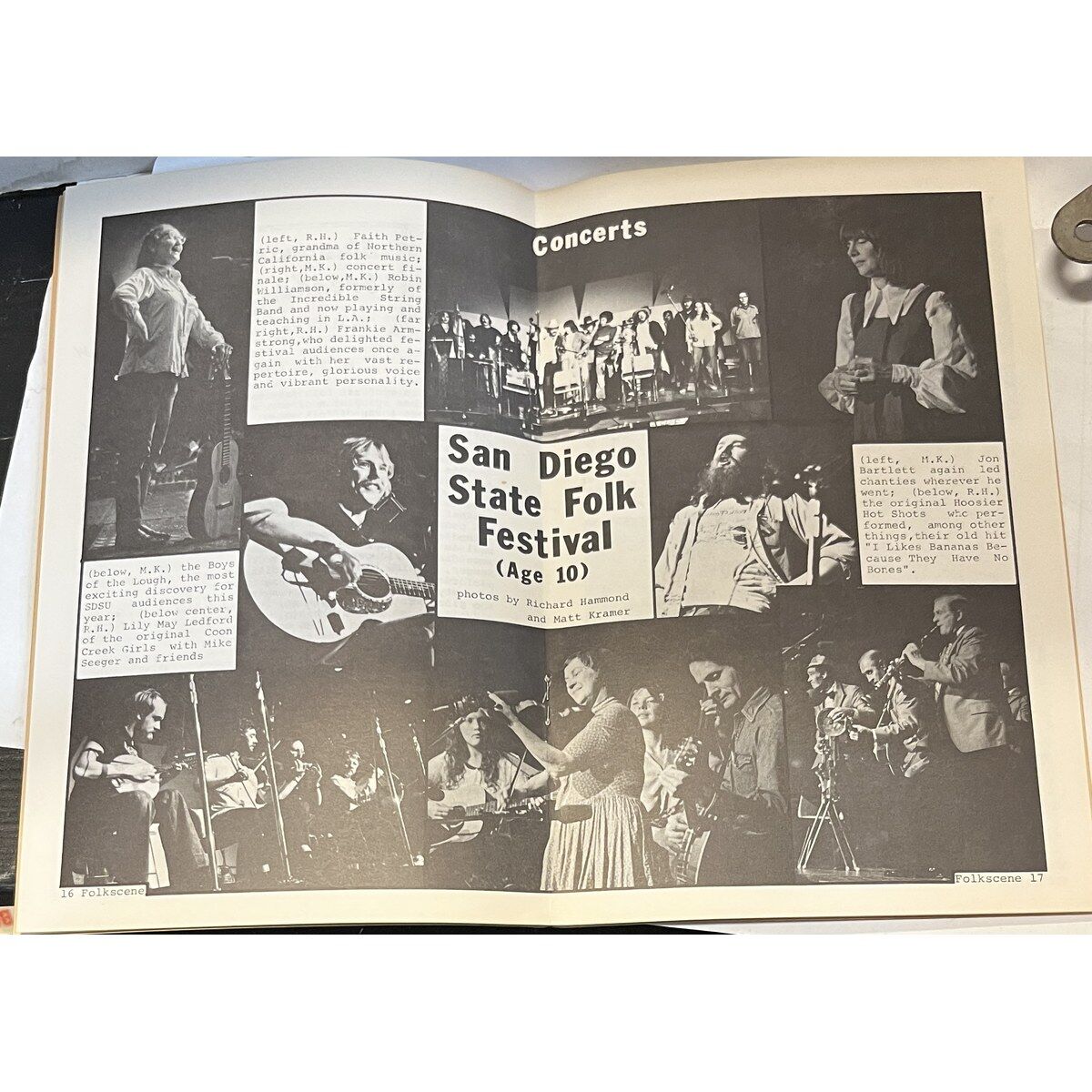 ”Folk Scene Magazine (August 1976 - Vol. 4, No. 6) San Diego Folk Festival - Bild 2