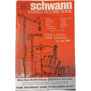 Schwann Stereo Record Guide January 1971