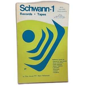Schwann Records Tapes June 1975